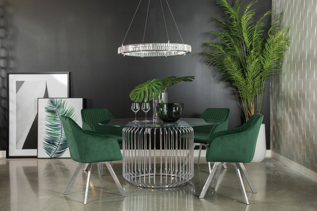 Veena 5 Pc Dining Set - Royal Furniture & Gifts (MI) - Multi Location