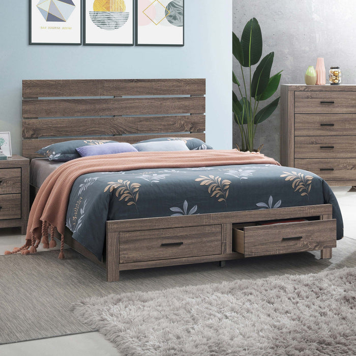 Brantford Panel Platform Storage Bed - Royal Furniture & Gifts (MI) - Multi Location