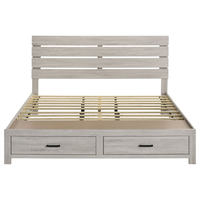 Brantford Panel Platform Storage Bed - Royal Furniture & Gifts (MI) - Multi Location