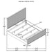 Brookmead 4 Pc Bedroom Set - Royal Furniture & Gifts (MI) - Multi Location