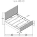 Brookmead 4 Pc Bedroom Set - Royal Furniture & Gifts (MI) - Multi Location