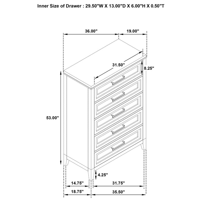 Marielle Chest - Royal Furniture & Gifts (MI) - Multi Location