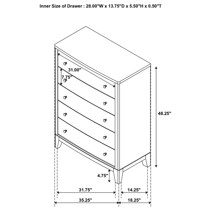 Granada Chest - Royal Furniture & Gifts (MI) - Multi Location
