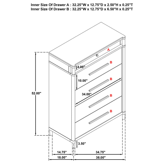 Gracemont Bedroom Set - Royal Furniture & Gifts (MI) - Multi Location
