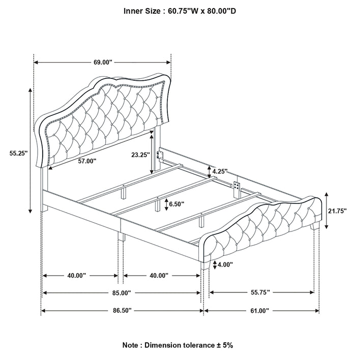 Bella Beds Cal.King & E.King, Queeen - Royal Furniture & Gifts (MI) - Multi Location