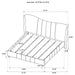 Evelyn Panel Platform Bed - Royal Furniture & Gifts (MI) - Multi Location