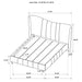 Evelyn Panel Platform Bed - Royal Furniture & Gifts (MI) - Multi Location
