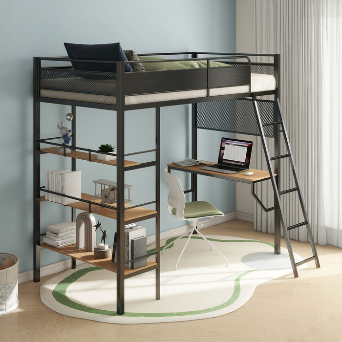 Campus Workstation Loft Bed