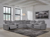 Modmax II Power Reclining Sectional with Audio Consoles - Royal Furniture & Gifts (MI) - Multi Location