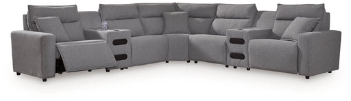 Modmax II Power Reclining Sectional with Audio Consoles - Royal Furniture & Gifts (MI) - Multi Location