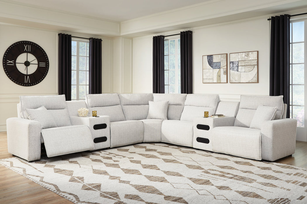 Modmax II Power Reclining Sectional with Audio Consoles - Royal Furniture & Gifts (MI) - Multi Location