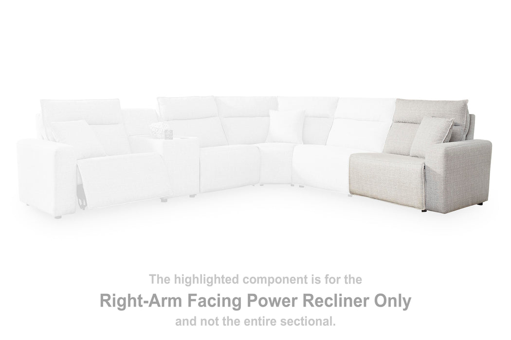 Modmax II Power Reclining Sectional with Audio Console