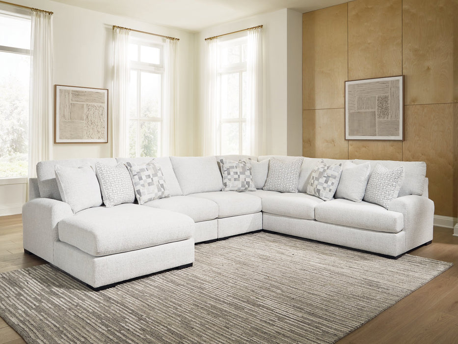 Misty-Lakes Sectional with Chaise - Royal Furniture & Gifts (MI) - Multi Location