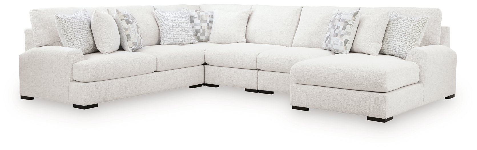 Misty-Lakes Sectional with Chaise - Royal Furniture & Gifts (MI) - Multi Location