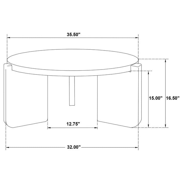 Cordova Coffee Table - Royal Furniture & Gifts (MI) - Multi Location