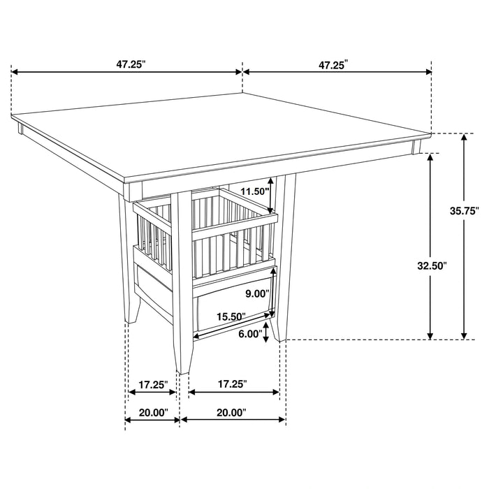 Jaden Counter Height Dining Set