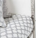 Aico State St Metal Cal King Panel Bed in Glossy White - Royal Furniture & Gifts (MI) - Multi Location