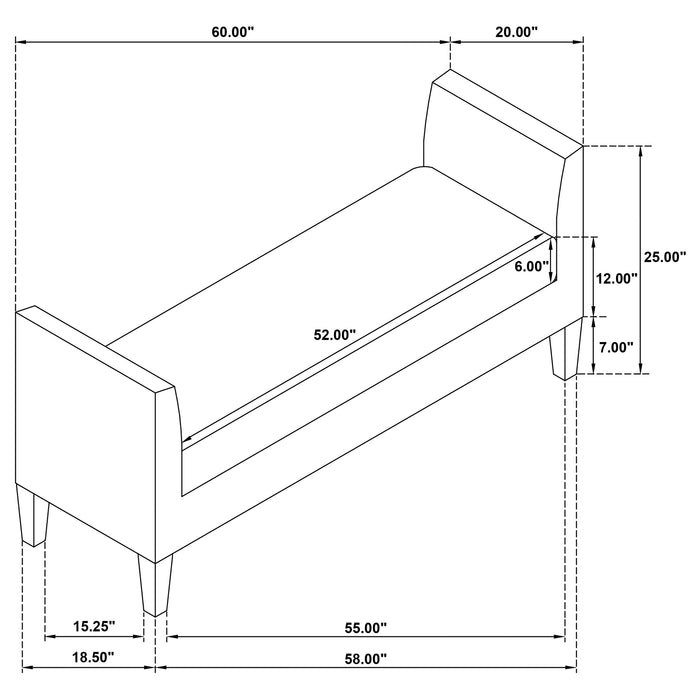 Rex Bench - Royal Furniture & Gifts (MI) - Multi Location