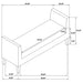 Rex Bench - Royal Furniture & Gifts (MI) - Multi Location