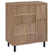 Teller 2-door Shoe Storage Cabinet Natural Oak - Royal Furniture & Gifts (MI) - Multi Location