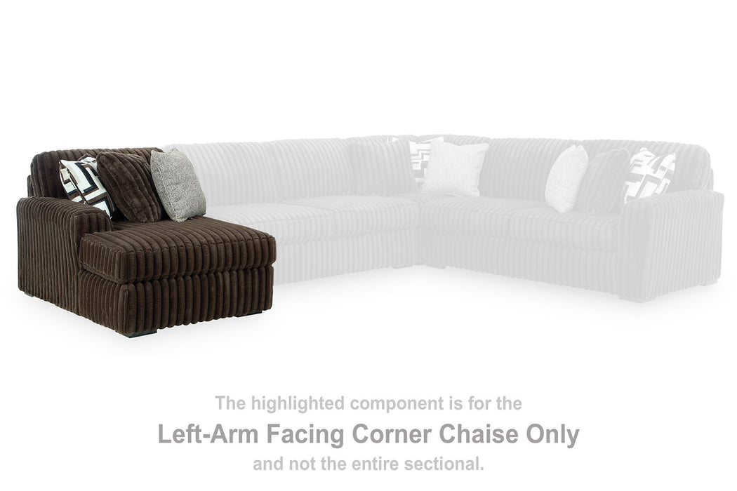 Midnight-Madness Sectional with Chaise - Royal Furniture & Gifts (MI) - Multi Location