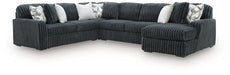 Midnight-Madness Sectional with Chaise - Royal Furniture & Gifts (MI) - Multi Location