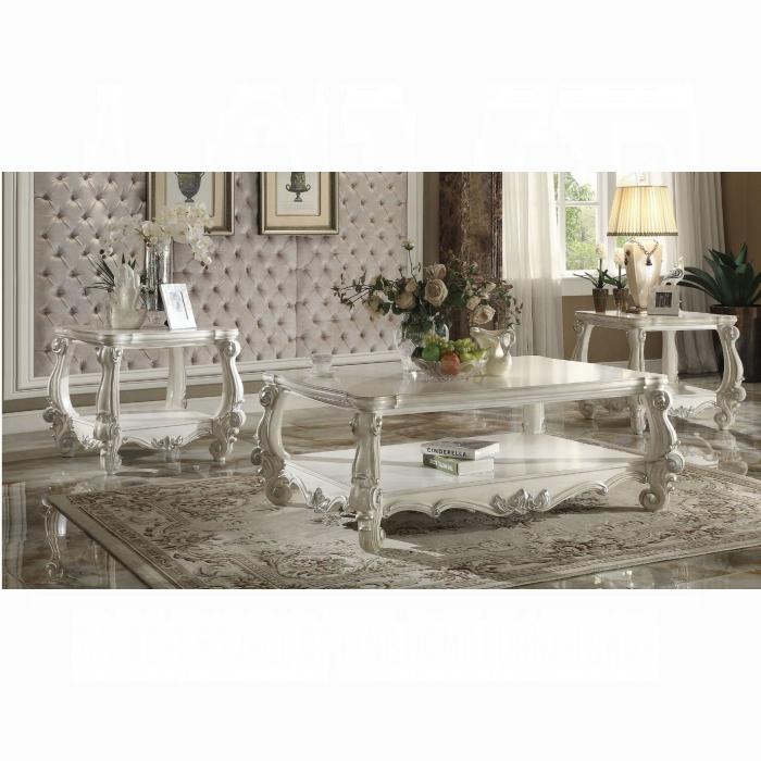 Versailles Bone White Coffee Table - Royal Furniture & Gifts (MI) - Multi Location