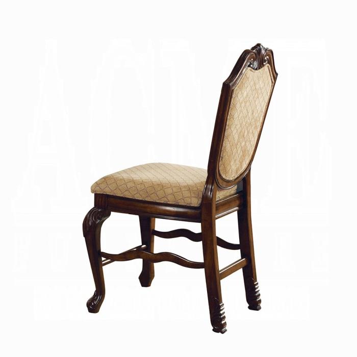 Chateau De Ville Fabric & Espresso Counter Height Chair - Royal Furniture & Gifts (MI) - Multi Location