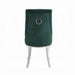 Dekel Green Fabric & Stainless Steel Side Chair - Royal Furniture & Gifts (MI) - Multi Location