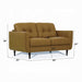 Radwan Camel Leather Loveseat - Royal Furniture & Gifts (MI) - Multi Location