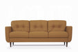 Radwan Camel Leather Sofa - Royal Furniture & Gifts (MI) - Multi Location