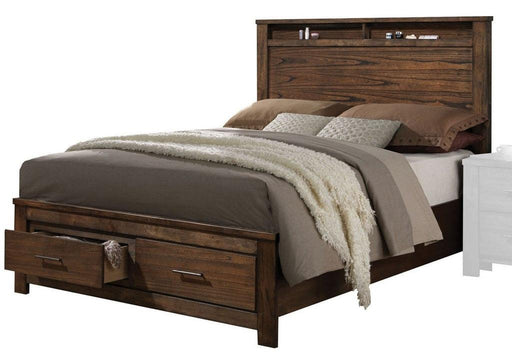 Acme Merrilee Queen Storage Bed in Oak 21680Q - Royal Furniture & Gifts (MI) - Multi Location