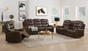 Braylon Brown PU Sofa (Motion) - Royal Furniture & Gifts (MI) - Multi Location