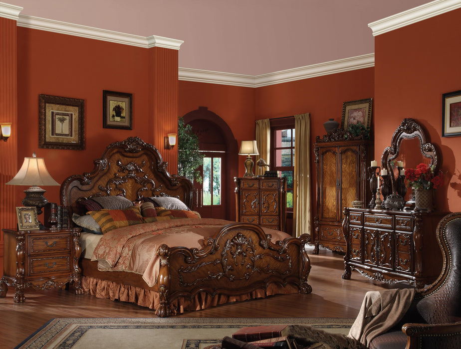 Dresden Cherry Oak Eastern King Bed - Royal Furniture & Gifts (MI) - Multi Location
