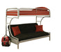 Eclipse Silver Bunk Bed (Twin XL/Queen/Futon) - Royal Furniture & Gifts (MI) - Multi Location