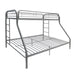 Tritan Silver Bunk Bed (Twin/Full) - Royal Furniture & Gifts (MI) - Multi Location