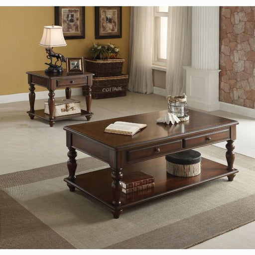 Farrel Walnut Coffee Table - Royal Furniture & Gifts (MI) - Multi Location
