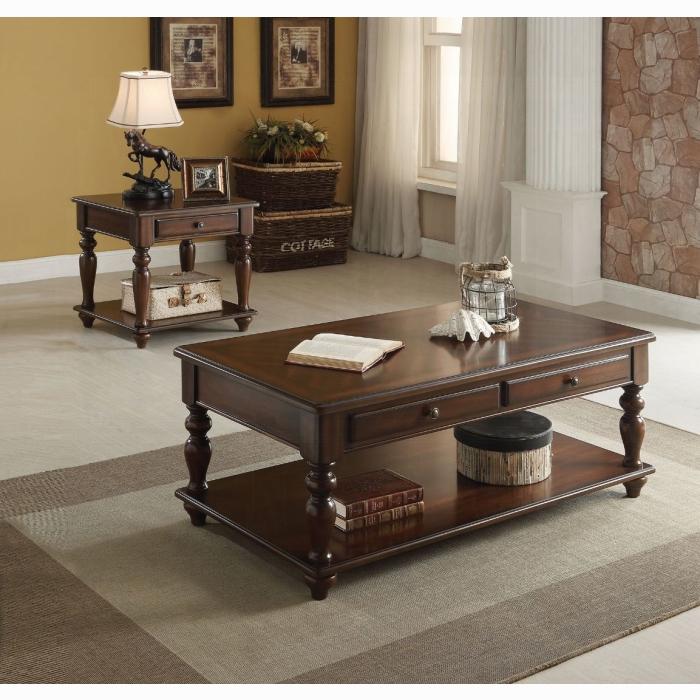Farrel Walnut Coffee Table - Royal Furniture & Gifts (MI) - Multi Location