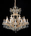 Lighting La Scala 25 Light Chandelier in Cognac and Gold - Royal Furniture & Gifts (MI) - Multi Location