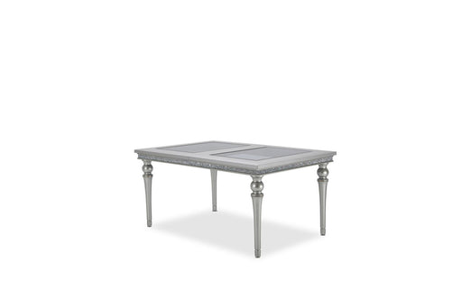 Melrose Plaza Leg Dining Table in Dove 9019000-118 - Royal Furniture & Gifts (MI) - Multi Location