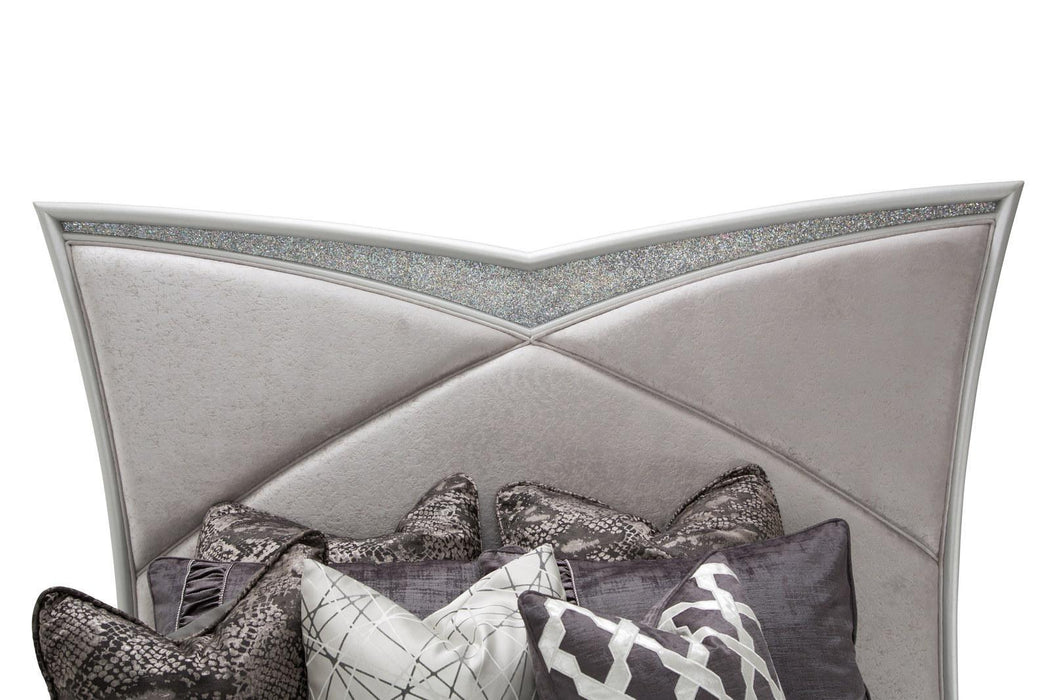 Melrose Plaza King Upholstered Bed in Dove 9019000EK-118 - Royal Furniture & Gifts (MI) - Multi Location