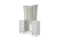 Melrose Plaza Vanity Mirror in Dove - Royal Furniture & Gifts (MI) - Multi Location