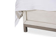Menlo Station King Panel Bed w/ Fabric Insert in Eucalyptus - Royal Furniture & Gifts (MI) - Multi Location