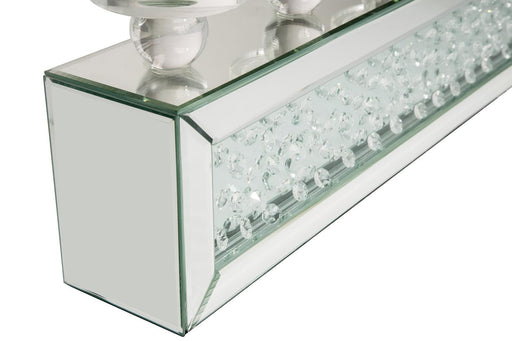 Montreal Rect.Mirror Framed Candle Hldr.w/Crystal Accents - Royal Furniture & Gifts (MI) - Multi Location