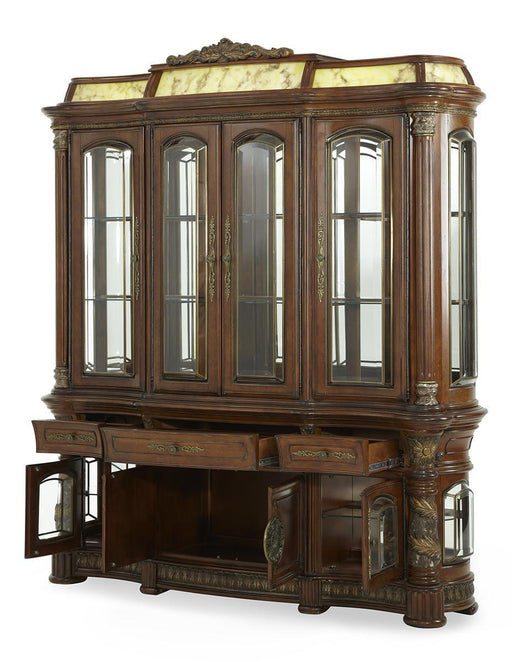 Villa Valencia China & Buffet in Classic Chestnut 72005-6LB-55 - Royal Furniture & Gifts (MI) - Multi Location