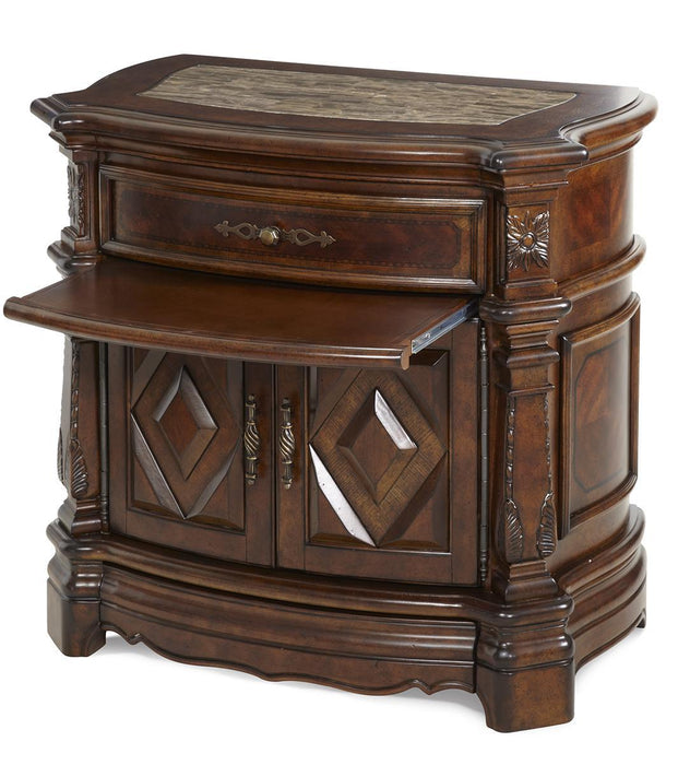 Windsor Court Nightstand in Vintage Fruitwood - Royal Furniture & Gifts (MI) - Multi Location
