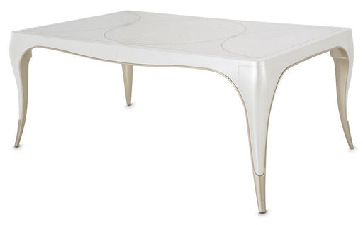 Furniture London Place Dining Table in Creamy Pearl - Royal Furniture & Gifts (MI) - Multi Location