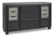 Foyland Dresser and Mirror - Royal Furniture & Gifts (MI) - Multi Location