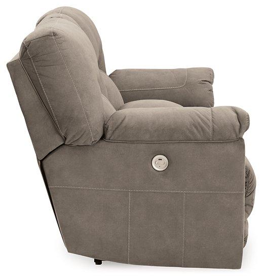 Cavalcade Power Reclining Loveseat with Console - Royal Furniture & Gifts (MI) - Multi Location