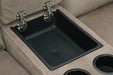 Cavalcade Power Reclining Loveseat with Console - Royal Furniture & Gifts (MI) - Multi Location